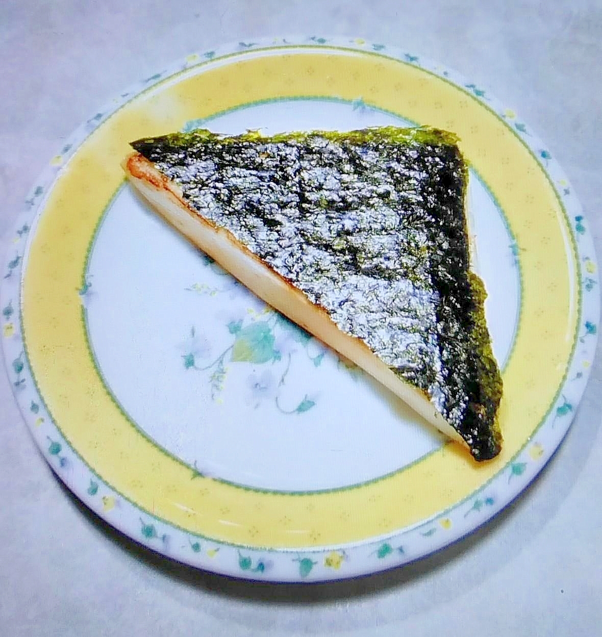 国産チーズ☆はんぺんの海苔バター焼き