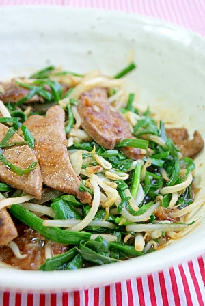 大阪王将のレバニラ炒めセットを作ってみた レシピ 作り方 By とりあえず乾杯 楽天レシピ