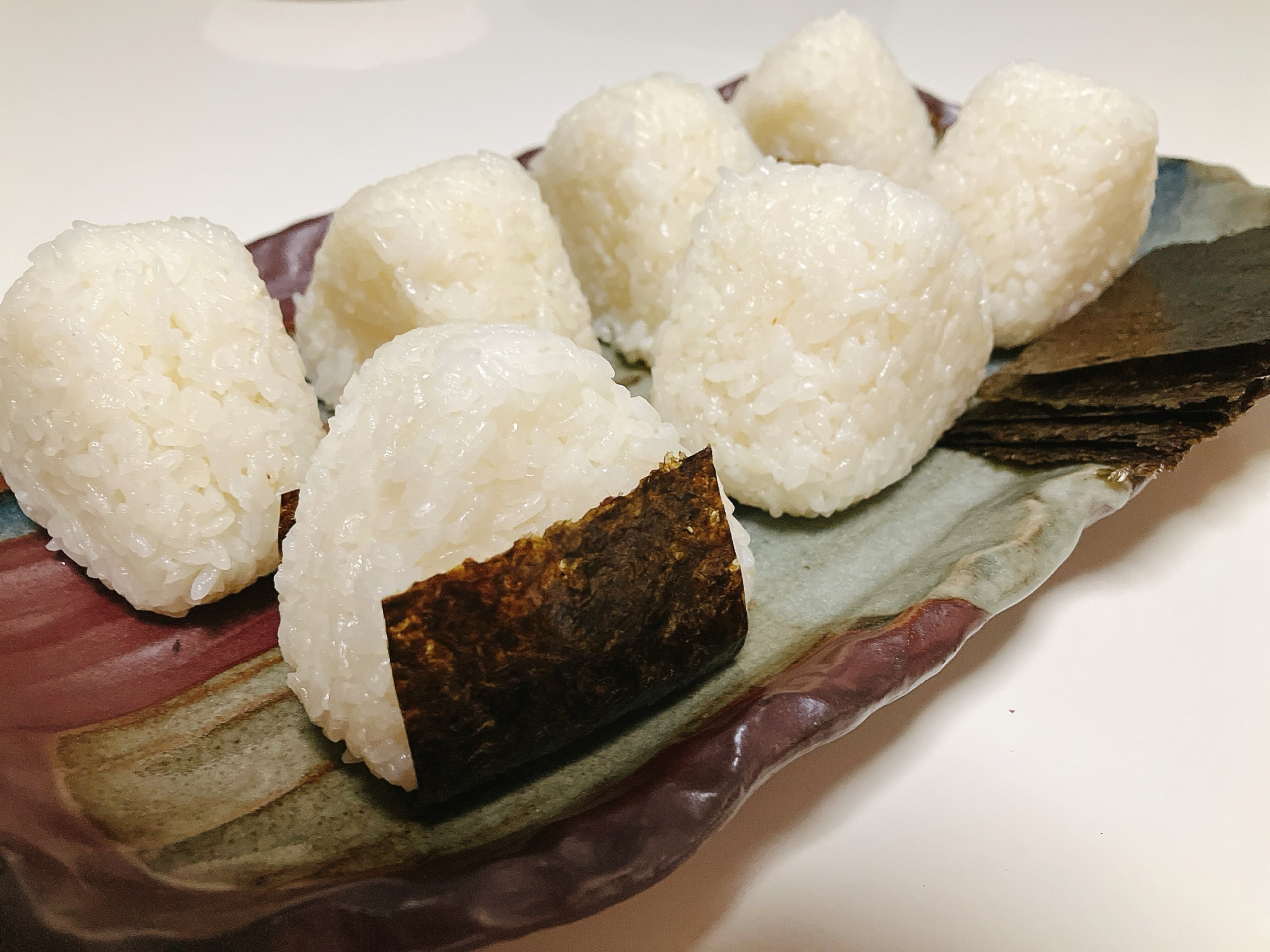 絶妙な塩加減♪塩むすび