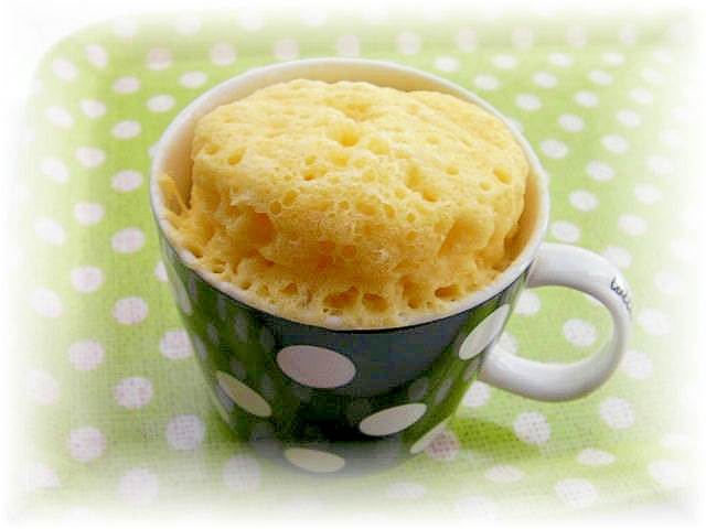 マグカップdeモコモコケーキ レシピ 作り方 By Tara Minfannote 楽天レシピ