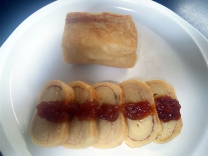 卵焼き器でまきまき しっとりバームクーヘン レシピ 作り方 By Mariまり 楽天レシピ