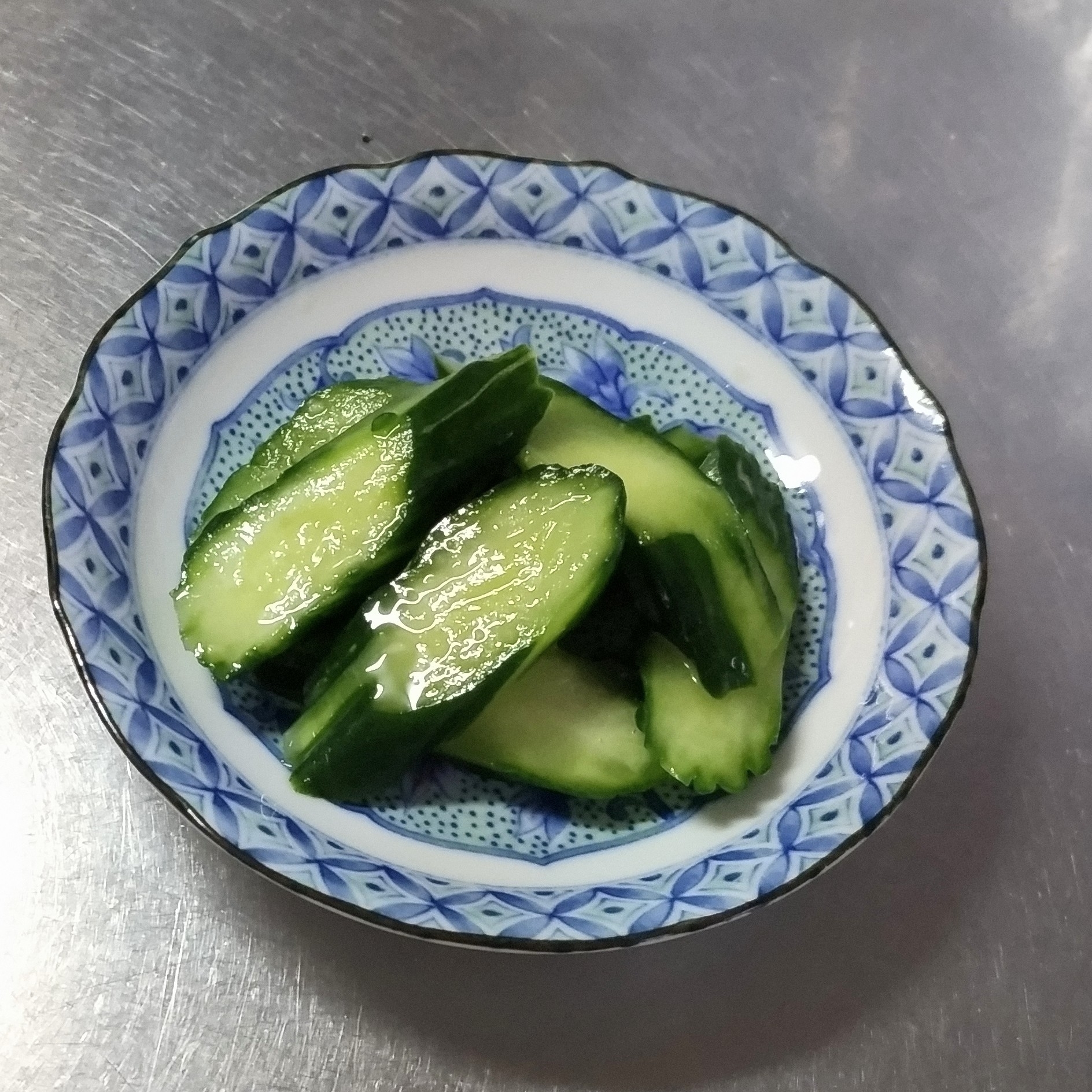 きゅうりのわさび漬け