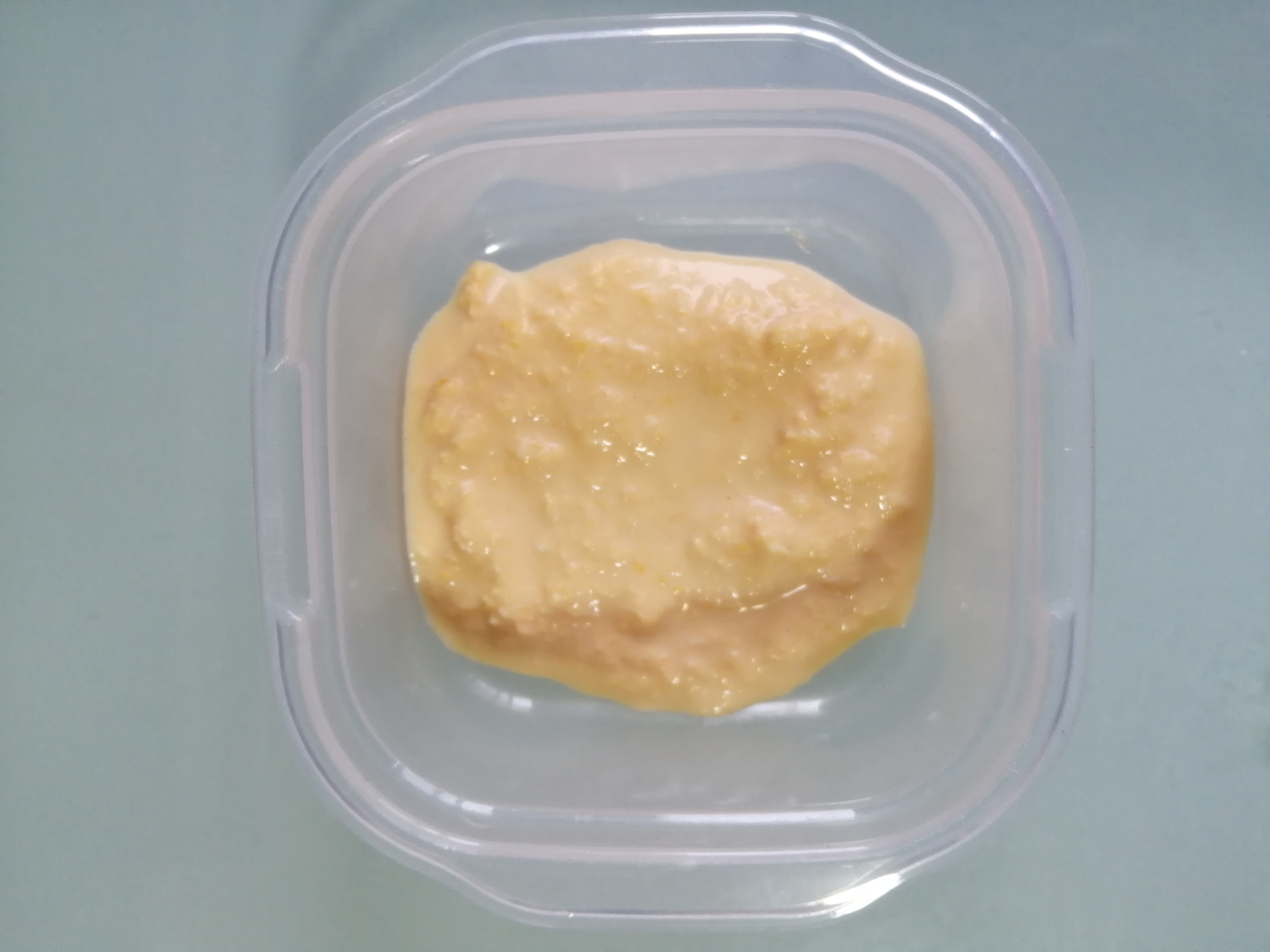 離乳食初期★黄身のミルクペースト