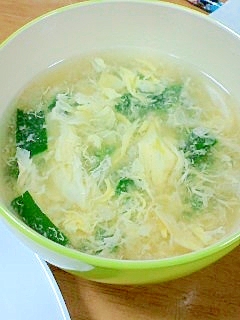 ニラのかき玉スープ