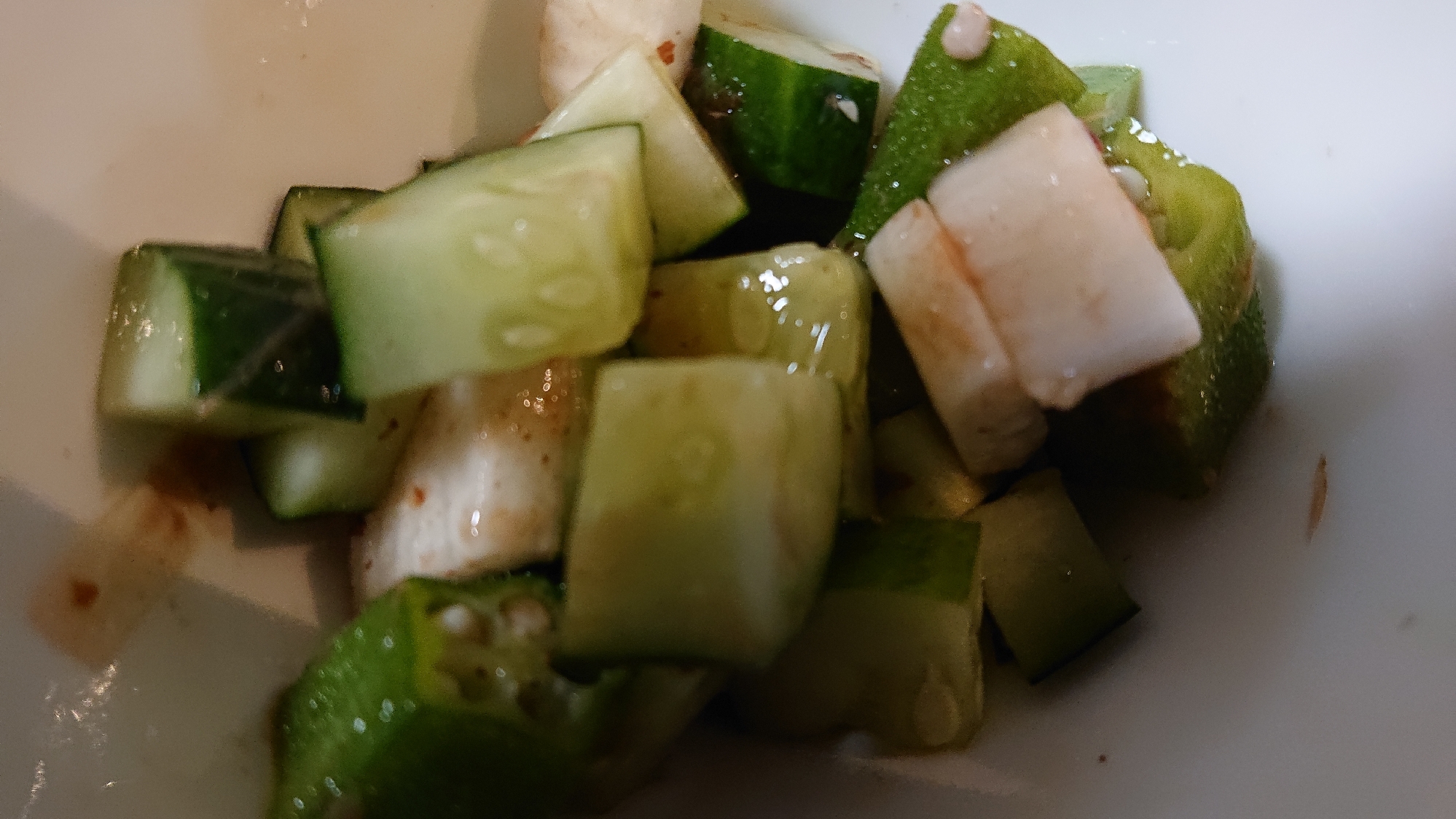 冷やしておいしい!ネバシャキサラダ