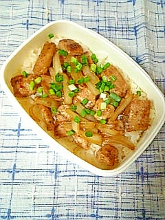 ☆マグロステーキとバター醤油御飯弁当☆