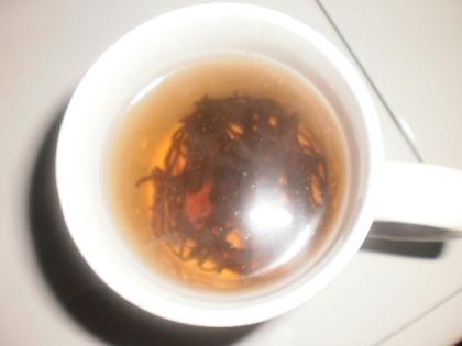 塩昆布で梅昆布茶