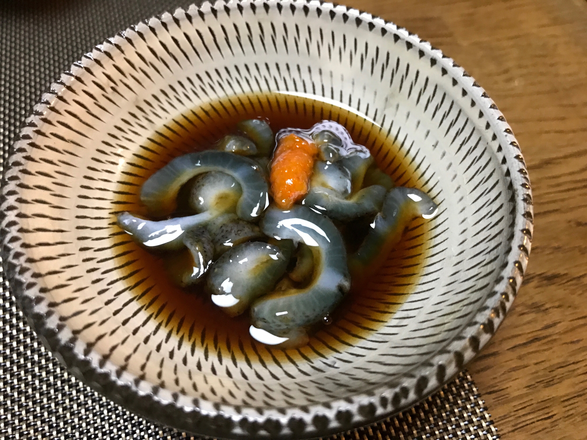 叩いて切るだけ！ナマコ酢