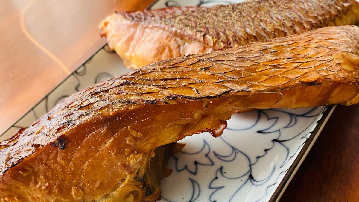 塩麹につけた鯛の燻製 レシピ 作り方 By らあじ2213 楽天レシピ 塩麹につけた鯛の燻製 レシピ 作り方 By らあじ2213 楽天レシピ