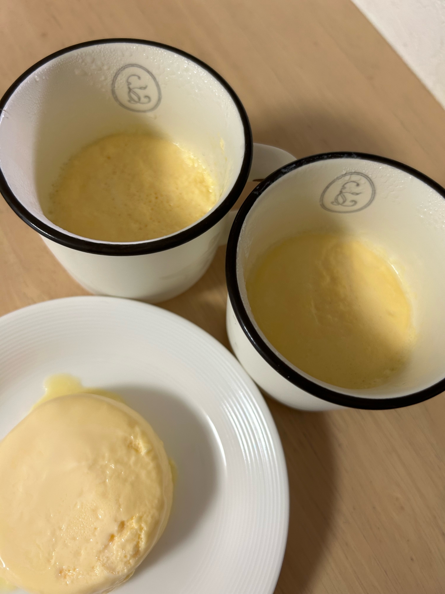 アイスクリームで作る!レンジで簡単プリン♡