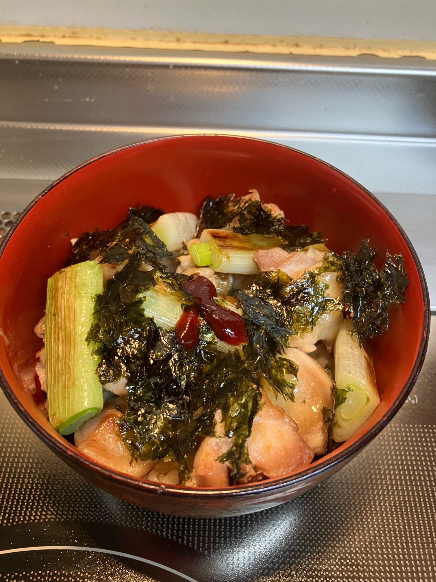 韓国風♪焼き鳥丼^_^