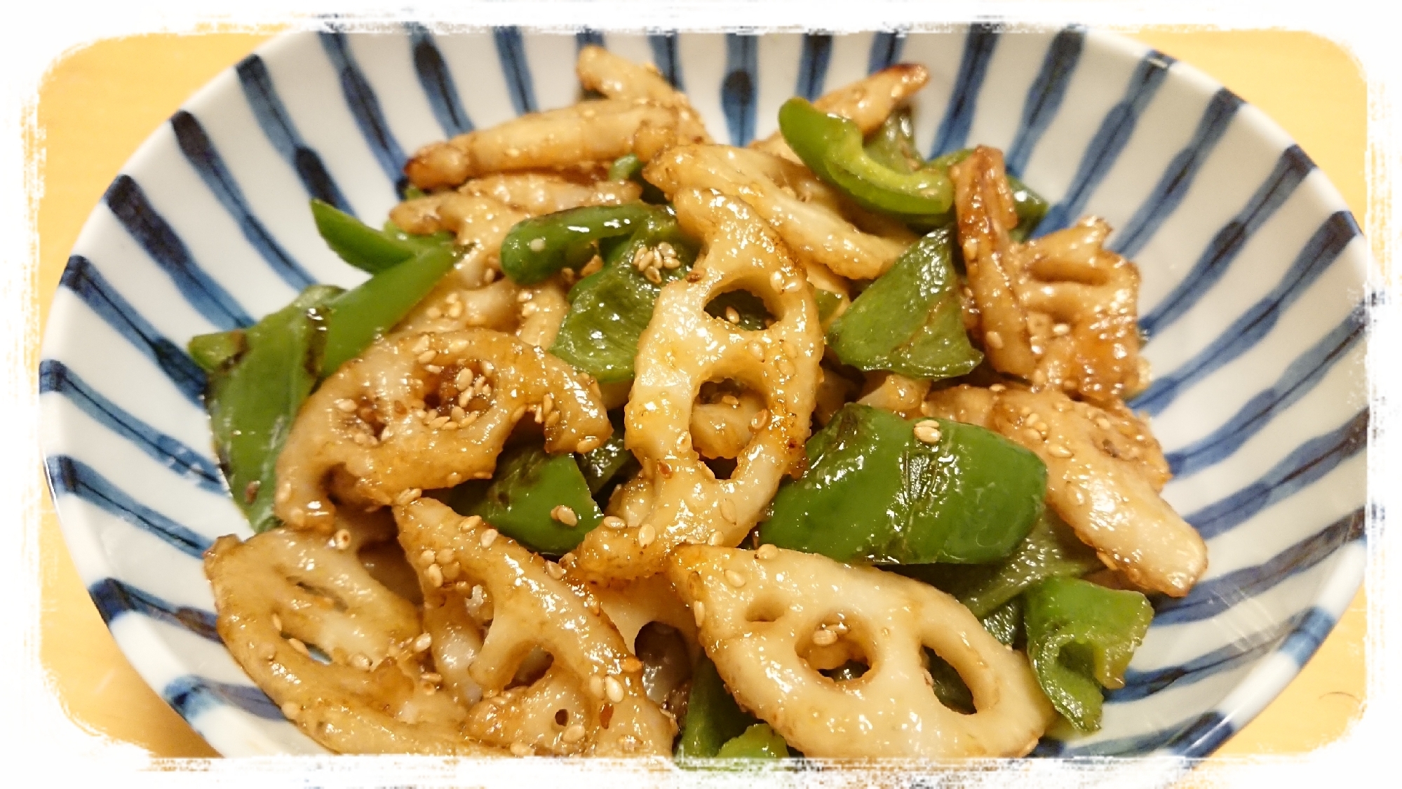 れんこんとピーマンの甘辛炒め レシピ 作り方 By ぼーずの母ちゃん 楽天レシピ れんこんとピーマンの甘辛炒め レシピ 作り方 By ぼーずの母ちゃん 楽天レシピ