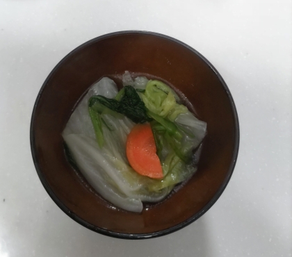 具だくさんのすまし汁♪