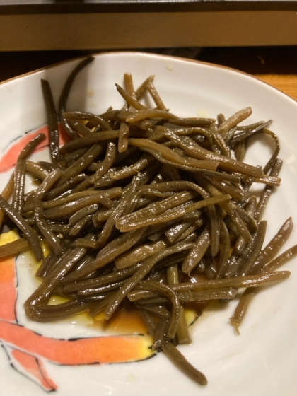 さつまいもの茎の佃煮