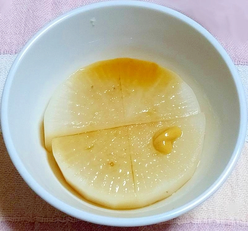 追い鰹の風呂吹き大根