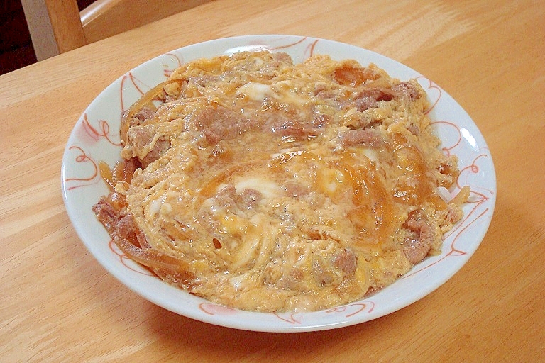 麺つゆで簡単!他人丼