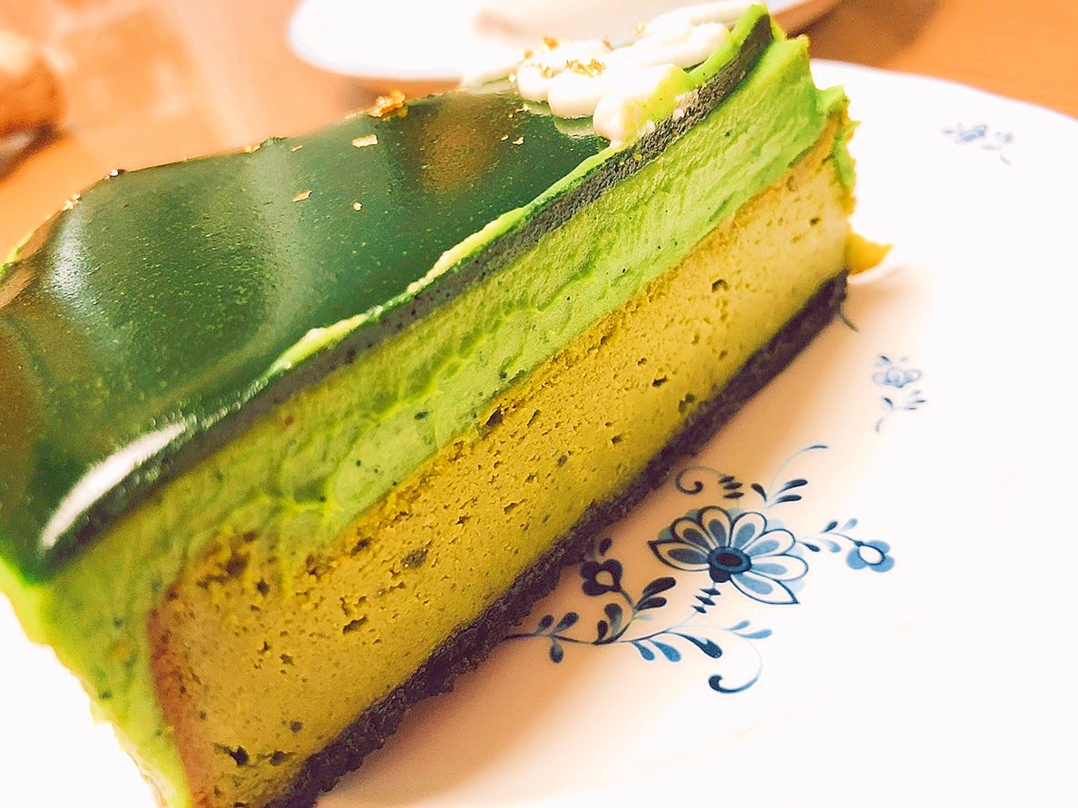 抹茶のチーズケーキスペシャル