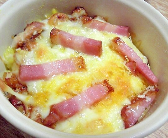 残ったミートソースで簡単ミートドリア レシピ・作り方 by デラみーや