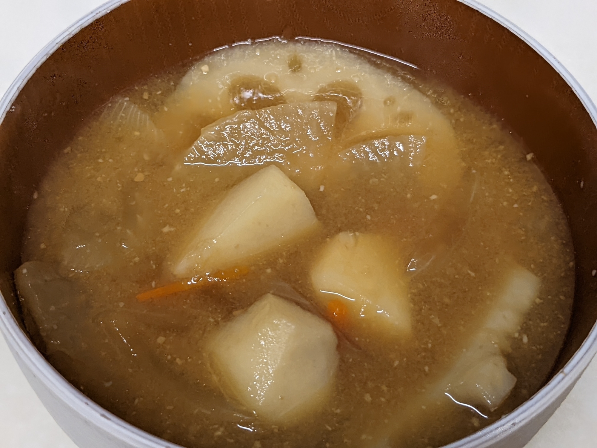 里芋と根菜特集❀のお味噌汁