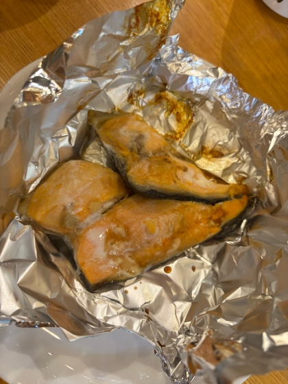 鮭のホイル焼き