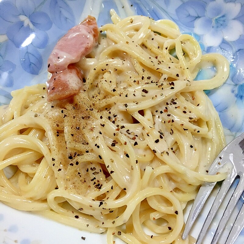キャンベルスープでクリームパスタ レシピ 作り方 By あ3608 楽天レシピ