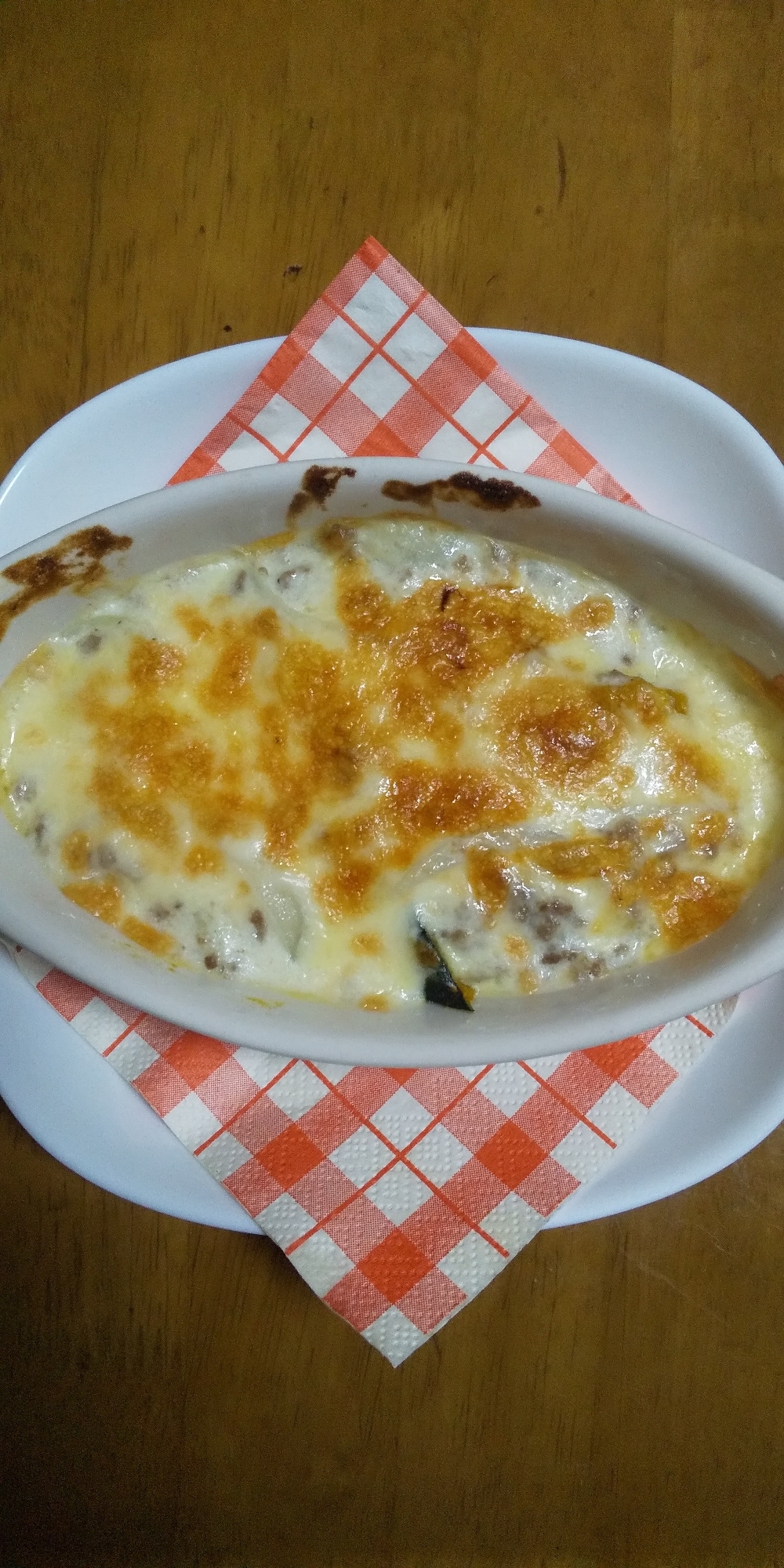 ほくほく！カボチャのグラタン