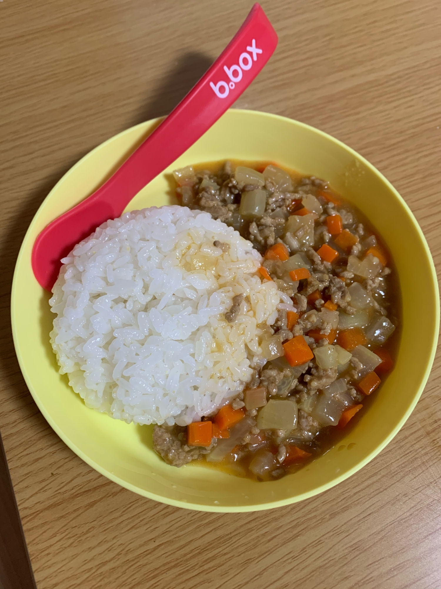 子どもパクパク！大根でキーマカレー