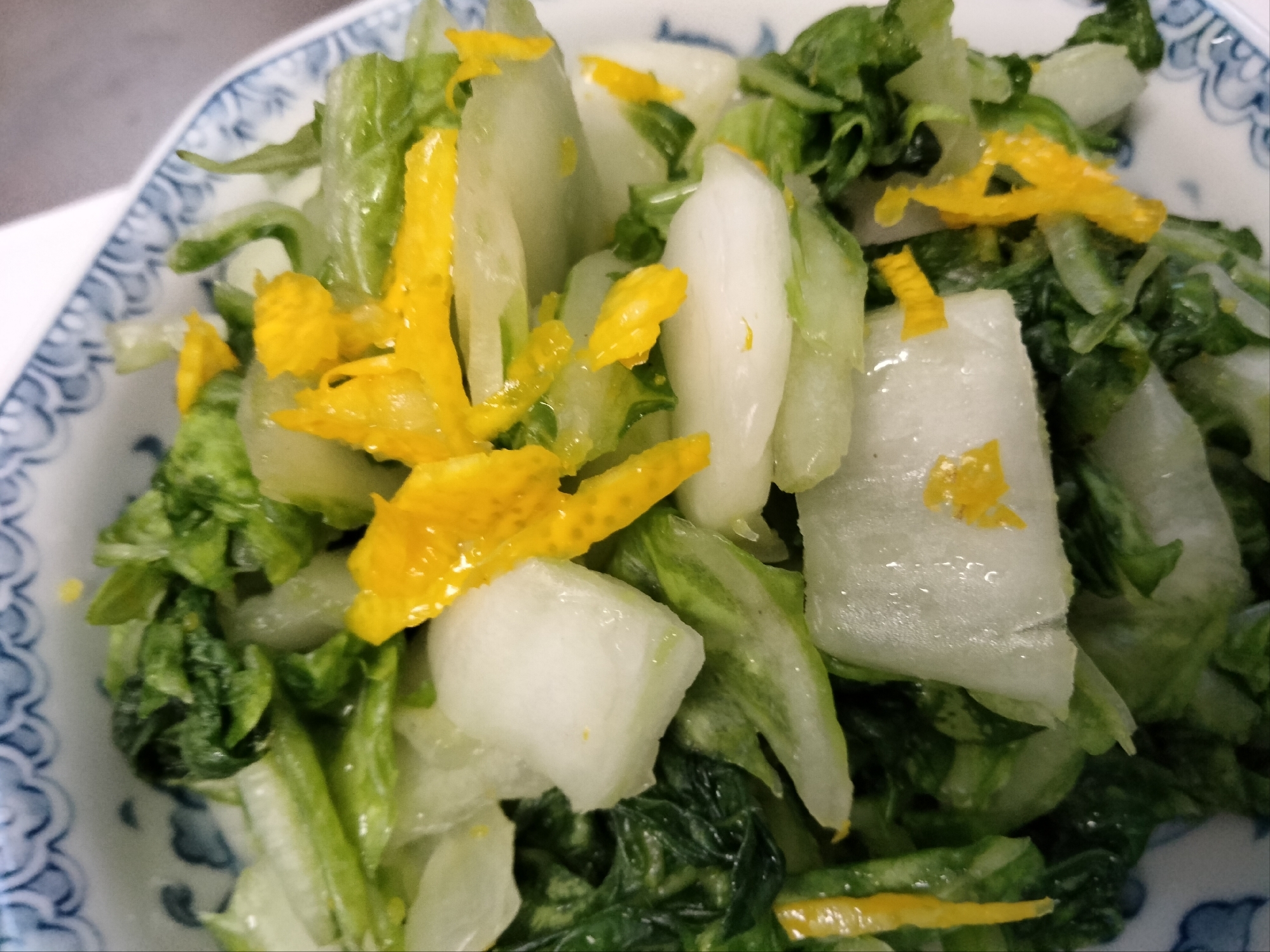柚子香る❀白菜漬け