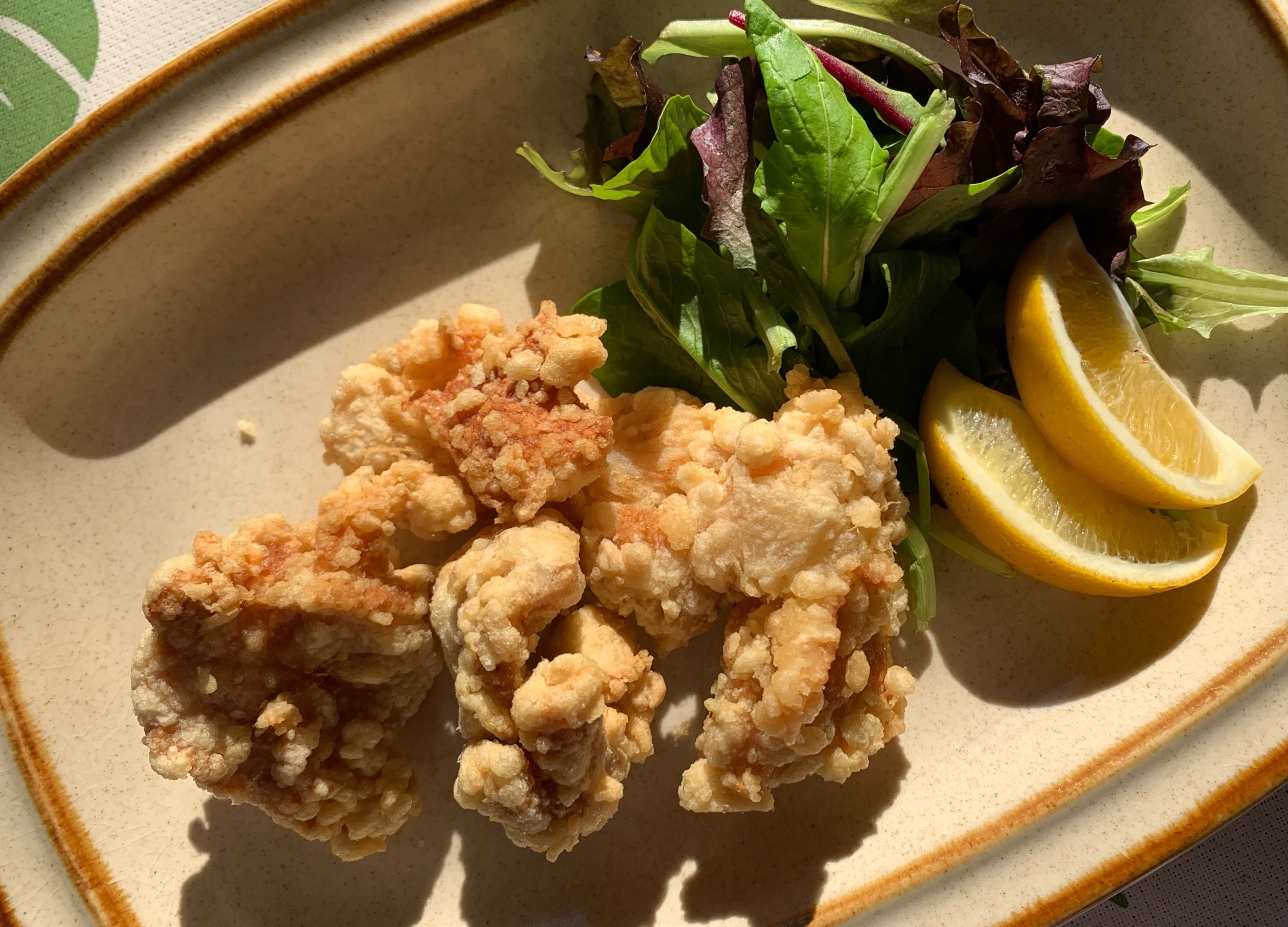 からあげ粉不要！片栗粉で揚げる塩味の鶏からあげ