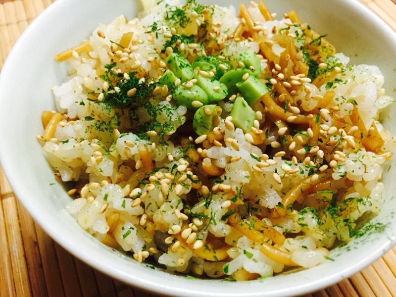 オードブルアレンジ!そばめし風まぜごはん