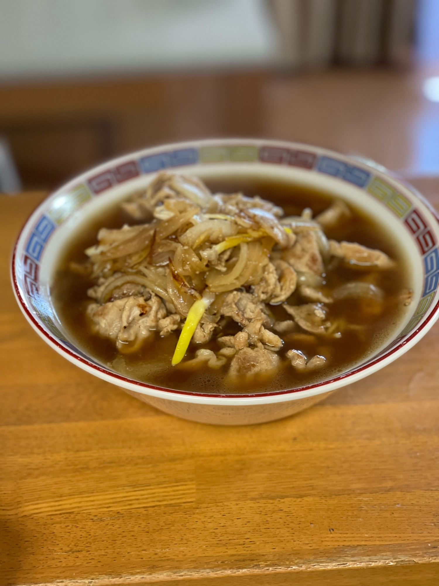 【簡単】しょうが焼き醤油ラーメン