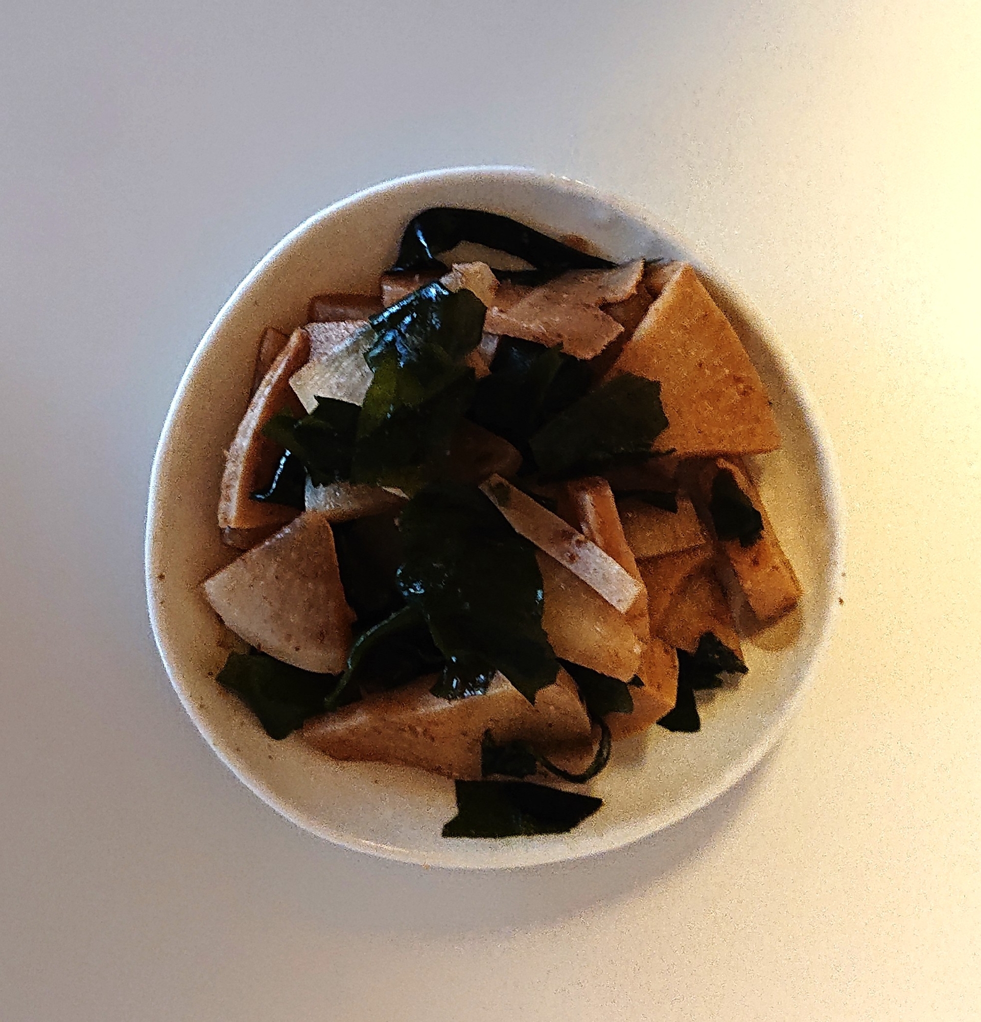 《旬野菜》《筍》タケノコ・大根・ワカメの煮物