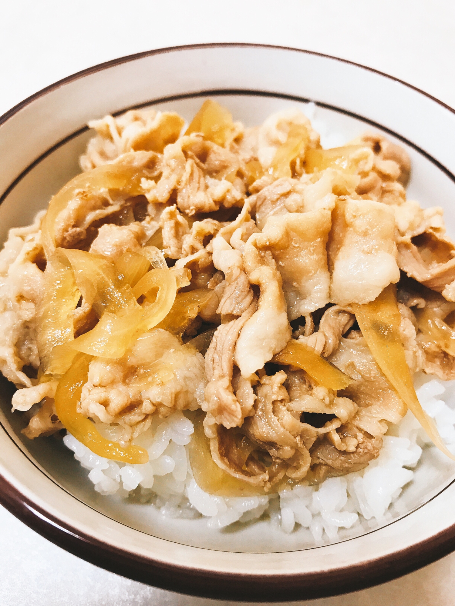 吉野家風！つゆだく豚丼