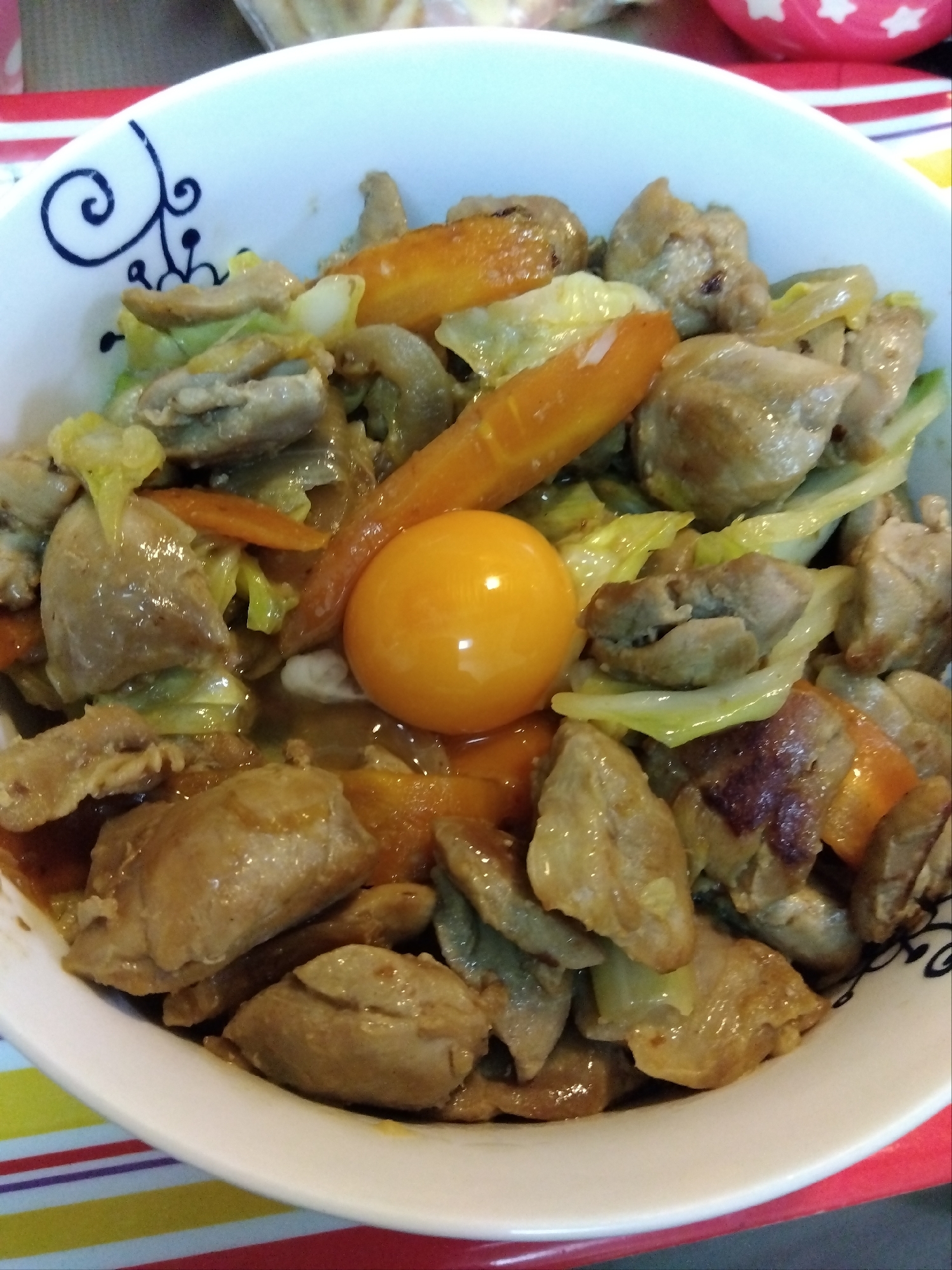 ニンニクが効いてる！スタミナ丼