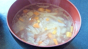 野菜も取れて お腹も膨らむ春雨スープ レシピ 作り方 By 風 花 楽天レシピ