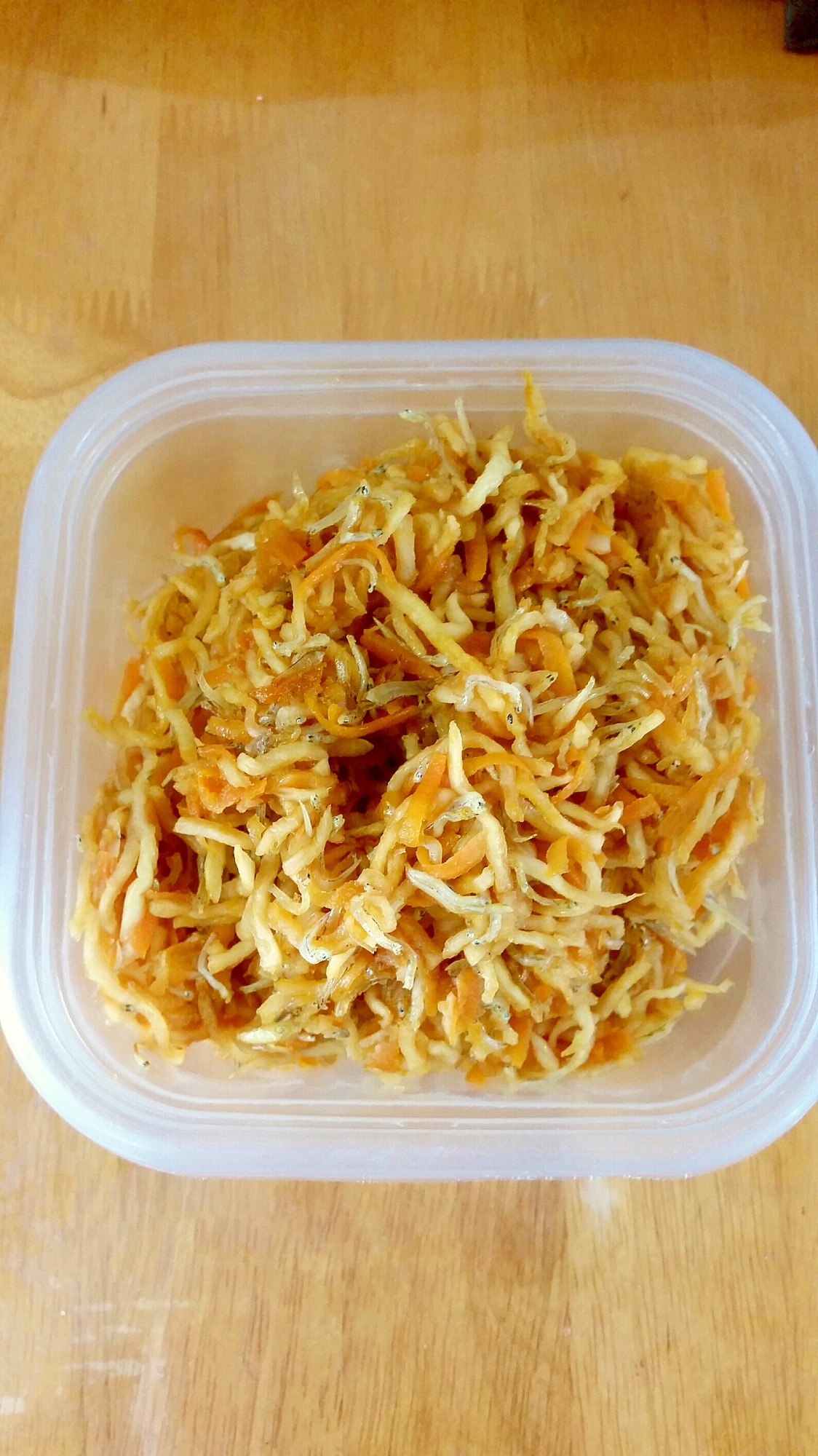 切り干しじゃこにんじん