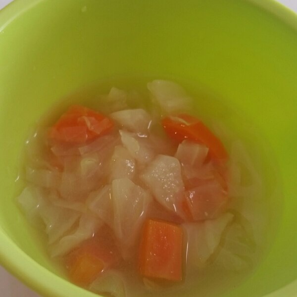 赤ちゃん用に キャベツにんじん味噌汁 レシピ 作り方 By にゃじママ 楽天レシピ 赤ちゃん用に キャベツにんじん味噌汁 レシピ 作り方 By にゃじママ 楽天レシピ