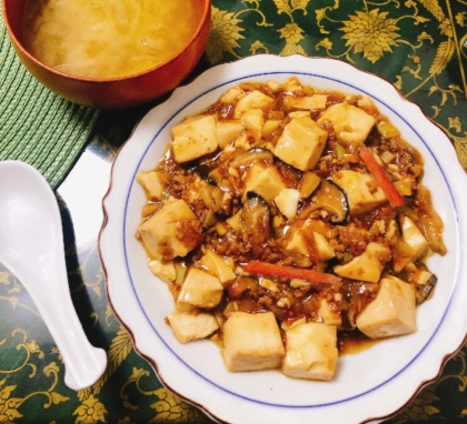 きのこカニカマいり麻婆豆腐家族に大好評でした✧˖°美味しいレシピありがとうございます(⸝⸝> ᢦ <⸝⸝)♡ˎˊ˗