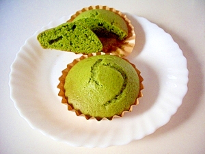 抹茶のカップケーキ レシピ 作り方 By ドキンちゃん0298 楽天レシピ 抹茶のカップケーキ レシピ 作り方 By ドキンちゃん0298 楽天レシピ