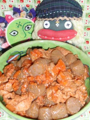 豚肉とコンニャクのピリ辛煮