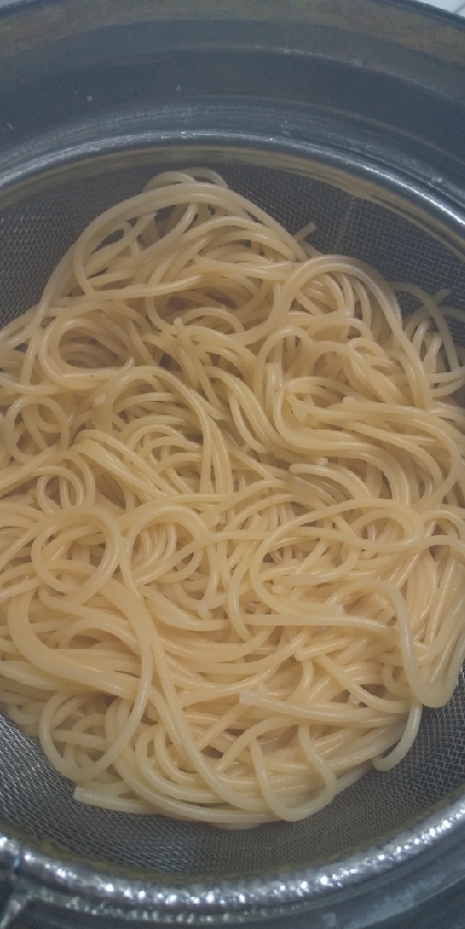 初めてやってみました！
生パスタもびっくりで、上手くできました！