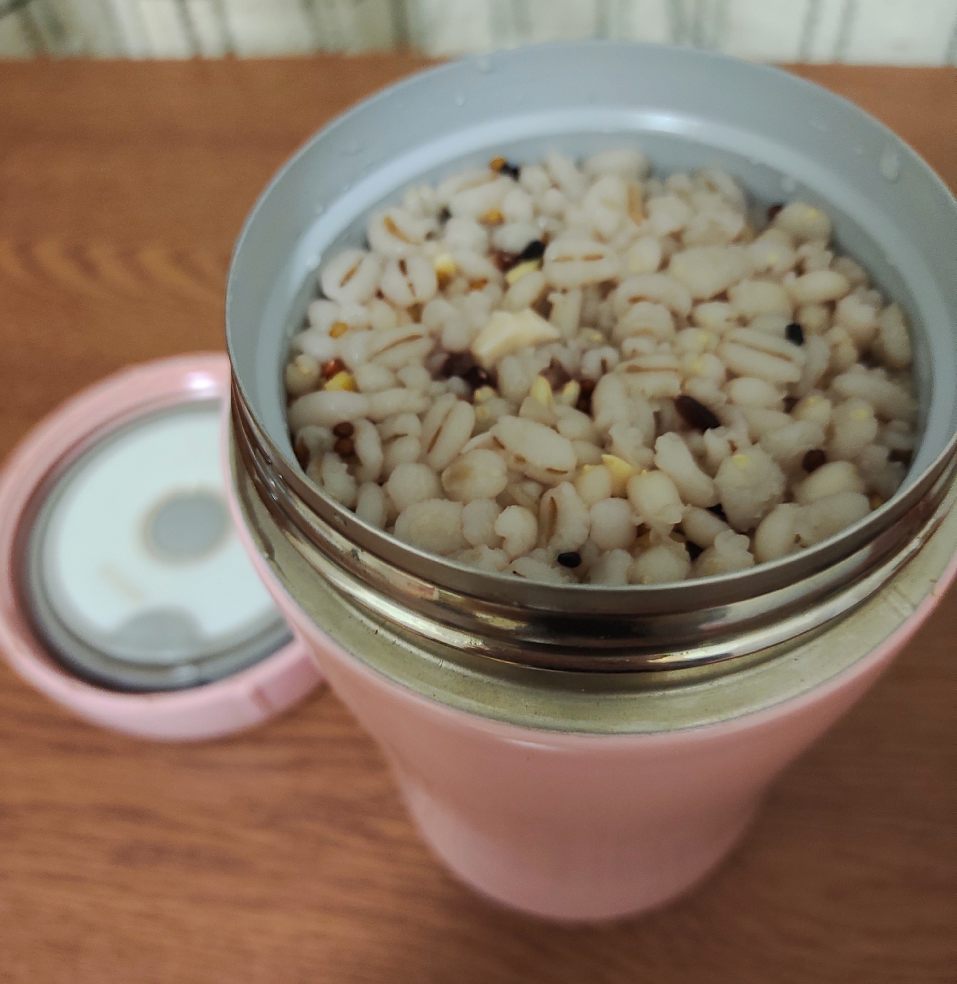 スープジャーで作るプレミアム三十九雑穀米