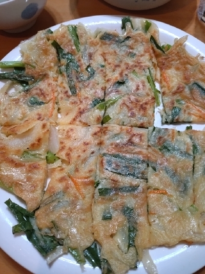 カリカリ美味しいチヂミ♪