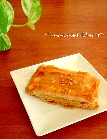 簡単ひとくち マロンパイ 味は本格的 レシピ 作り方 By ももら 楽天レシピ