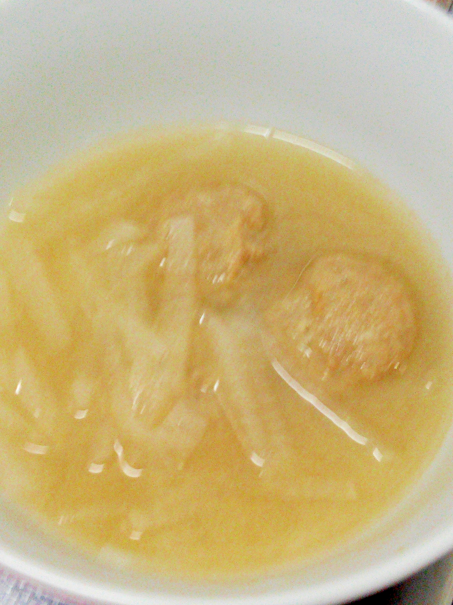 簡単☆胃に優しいスープ☆大根と肉団子のお味噌汁