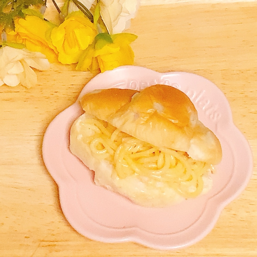 余ったパスタでサンド✧˖°
