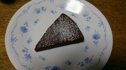 豆腐でノンオイル濃厚チョコレートケーキ 