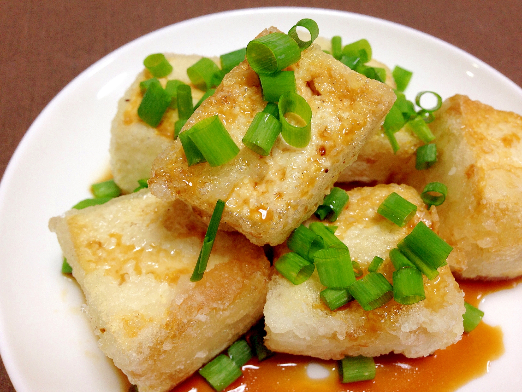 揚げ焼きで簡単☆揚げ出し豆腐