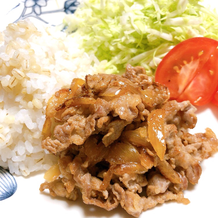 手作り焼肉のたれで♪焼肉ワンプレートごはん