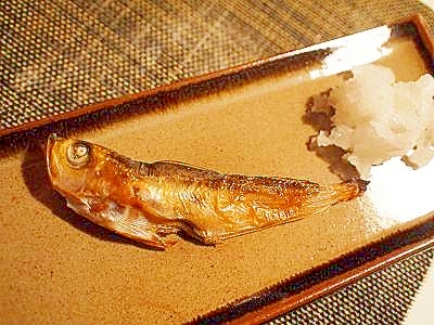 ハタハタの塩焼き 一夜干し ハタハタの塩焼き 一夜干し